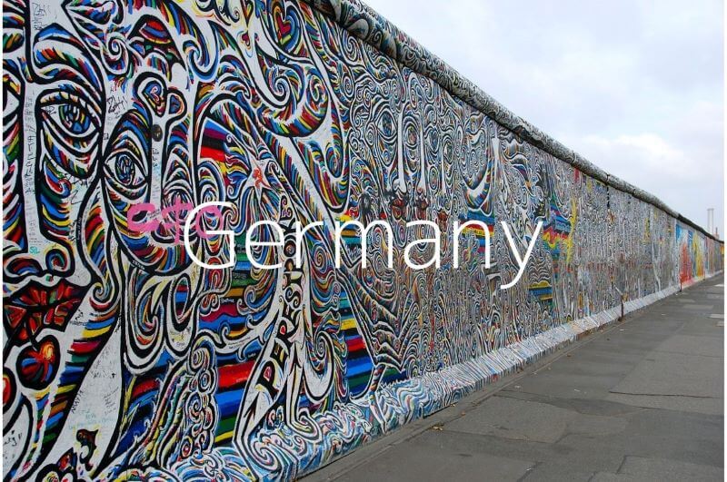 East side gallery on Berlin wall